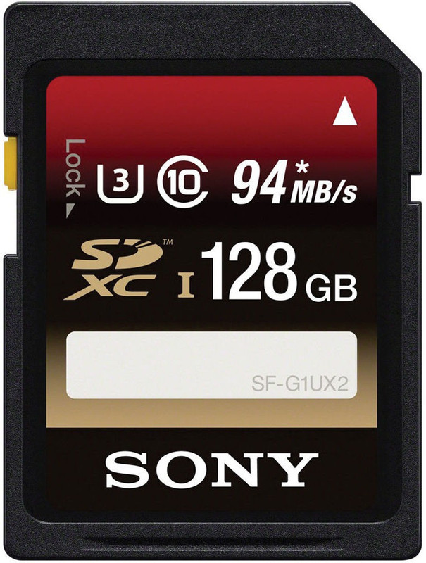 Sony SDXC 128 GB SD Card Class 10 94 MB/s Memory Card
