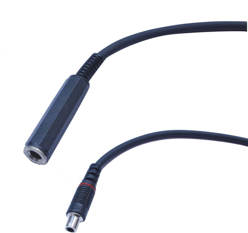 Krown 6.3MM Stereo Female to RCA Female 8 Meter Cable(Black)
