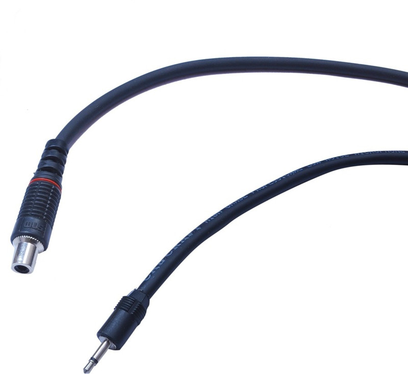 Krown RCA Female to 3.5MM Mono Male 8 Meter Cable(Black)