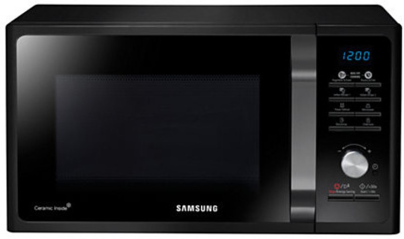 Samsung 23 L Grill Microwave Oven(MG23F301TCK/TL, Black)