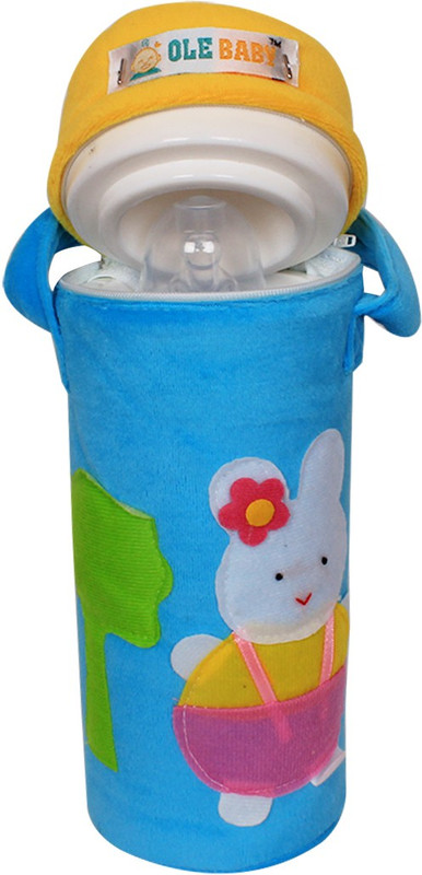 Ole Baby Assorted Single Infant Feeding Milk Food Bottle Thermal Warmer (Upto 250ml each)(Pack of 1, Blue)