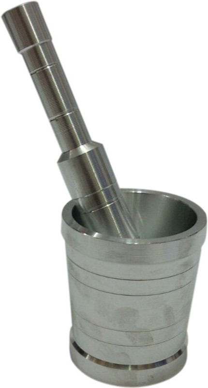 Aditya Info Stainless Steel Masher(Silver)
