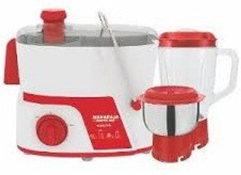 Maharaja Whiteline EASYLOCK 450 W Juicer Mixer Grinder(Multicolor, 2 Jars)
