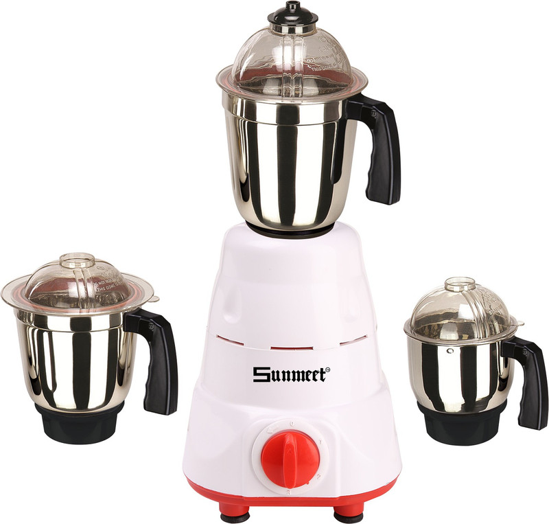 Sunmeet Speedway Intelligent 600 W Mixer Grinder(Blue, 3 Jars)