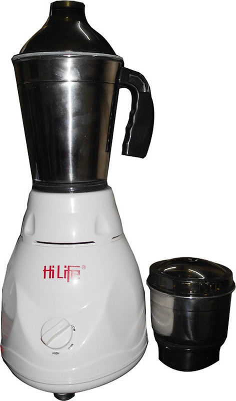 Hilife ME-hi-202 230 W Juicer Mixer Grinder(White, 2 Jars)