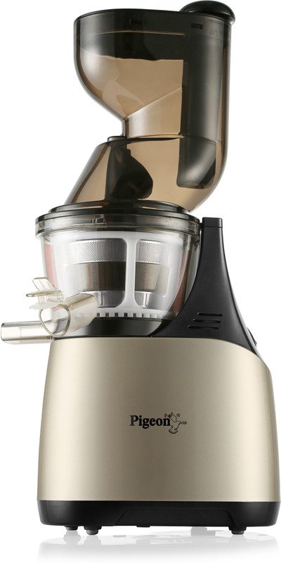 Pigeon Slow Juicer 150 W Juicer(Gold, Black, 2 Jars) Pigeon Slow Juicer 150 W Juicer(Gold, Black, 2 Jars)