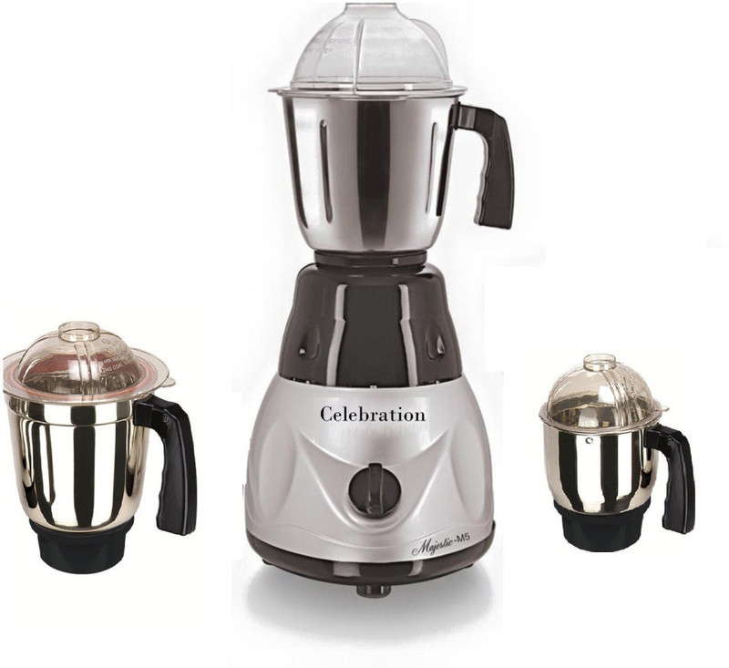 Celebration MG16 130 Celeb 1000 Mrfmetallic 1000 W Mixer Grinder(Metallic, 3 Jars)