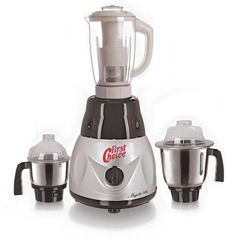 Firstchoice New_MGJ-34 Latest Jar attachments of chutney medium & juicer jarType-515 600 W Juicer Mixer Grinder(Multicolor, 3 Jars)