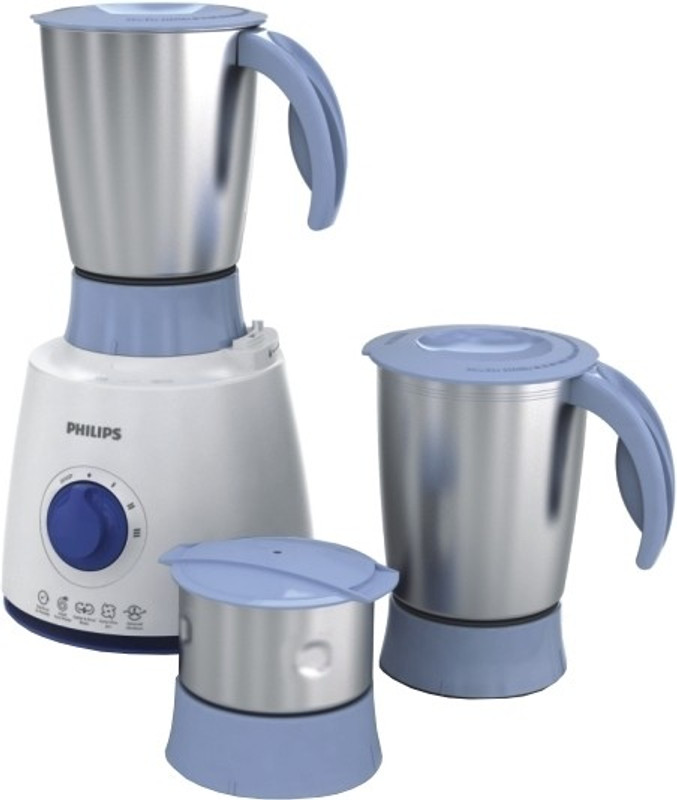 Philips HL7620/04 500 W Mixer Grinder(Silver, 3 Jars)