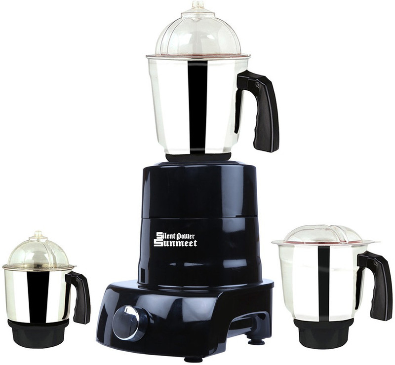 SilentPowerSunmeet ABS Body MGJ 2017-86 1000 W Mixer Grinder(Multicolor, 3 Jars)