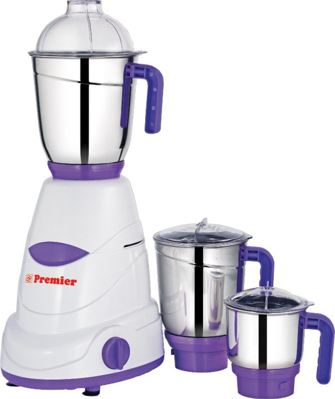 Premier KM 514 Viola 650 W Mixer Grinder(Violet, 3 Jars)