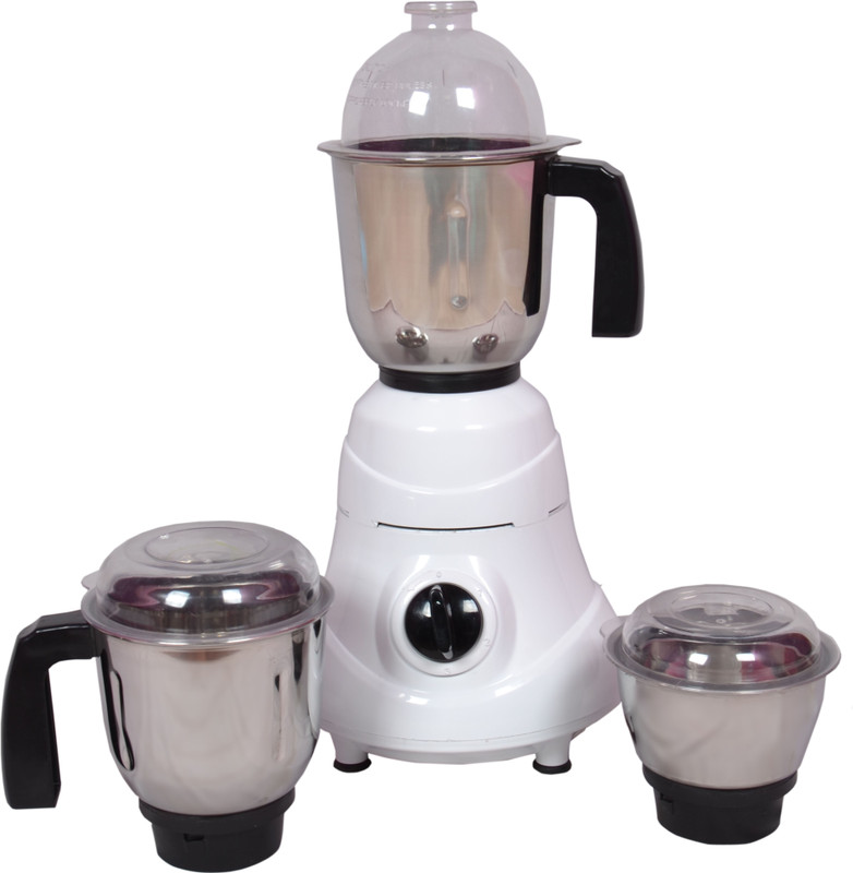 Ndura STL3 Stylo 750 W Mixer Grinder(White, 3 Jars)