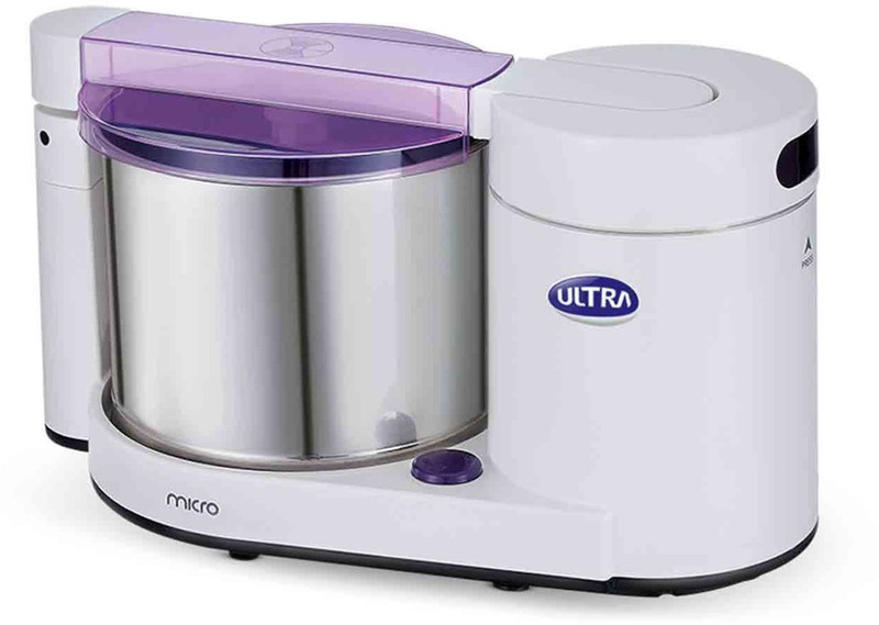 Elgi Wet Grinder MIcro 85 W Mixer Grinder(White, Blue, 1 Jar)