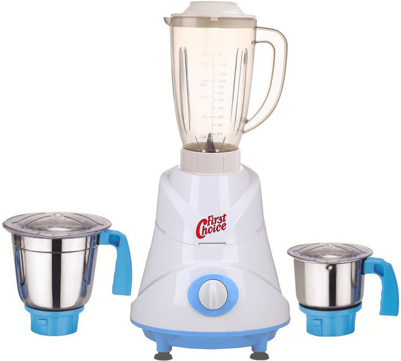 Firstchoice ABS Body MGJ-WFJ16-71 750 W Mixer Grinder(Multicolor, 3 Jars)