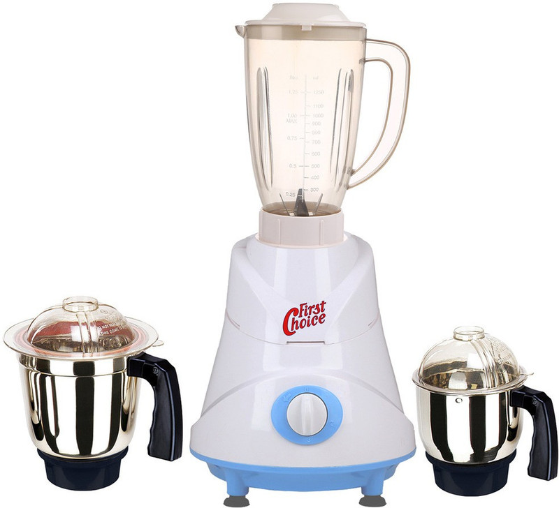 Firstchoice ABS Body MGJ-WFJ16-69 750 W Mixer Grinder(Multicolor, 3 Jars)