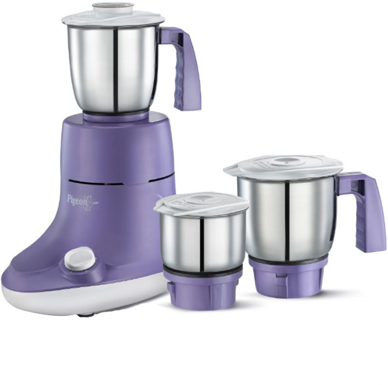 Pigeon Viola Mixer Grinder Viola 550 W Mixer Grinder(Purple, 3 Jars) Pigeon Viola Mixer Grinder Viola 550 W Mixer Grinder(Purple, 3 Jars)