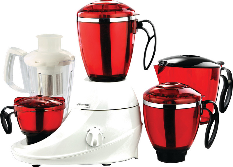 Butterfly Desire 4 746 W Juicer Mixer Grinder(4 Jars)