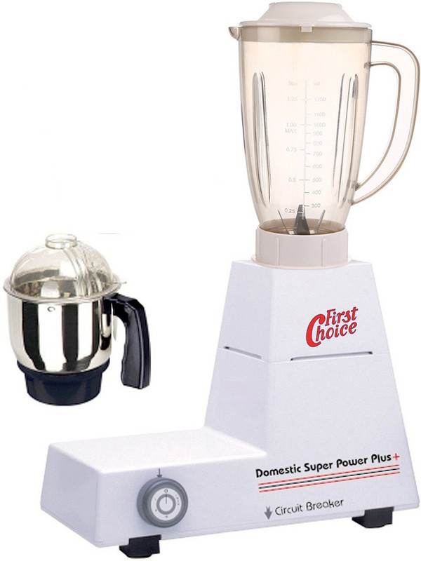 Firstchoice ABS Body MGJ-WFJ16-53 600 W Mixer Grinder(Multicolor, 2 Jars)
