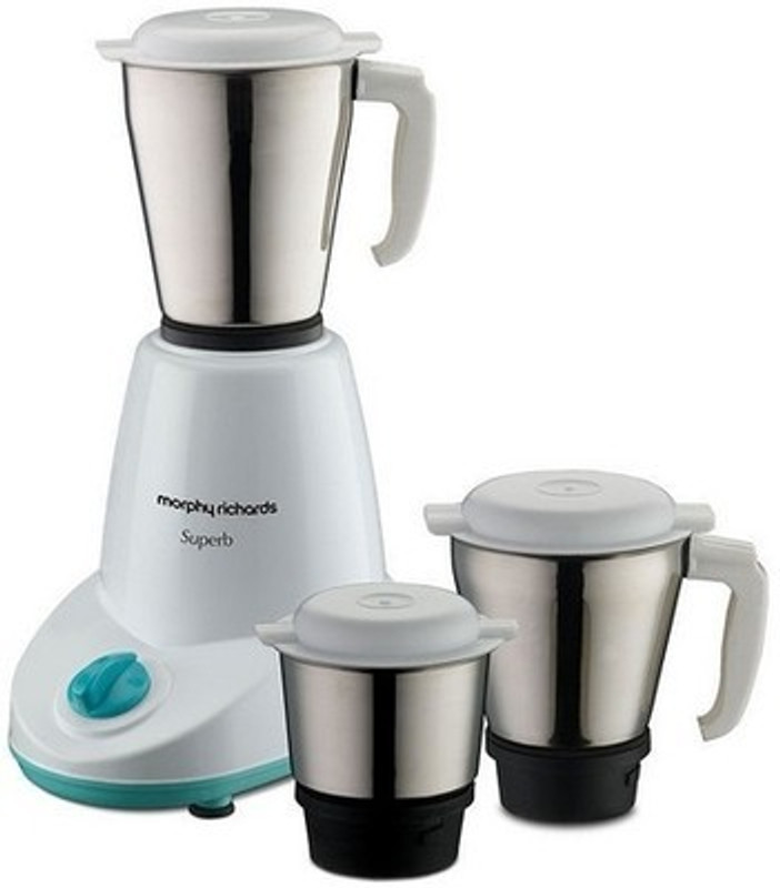 Morphy Richards 640076 Superb 500 W Mixer Grinder(White, 3 Jars) Morphy Richards 640076 Superb 500 W Mixer Grinder(White, 3 Jars)