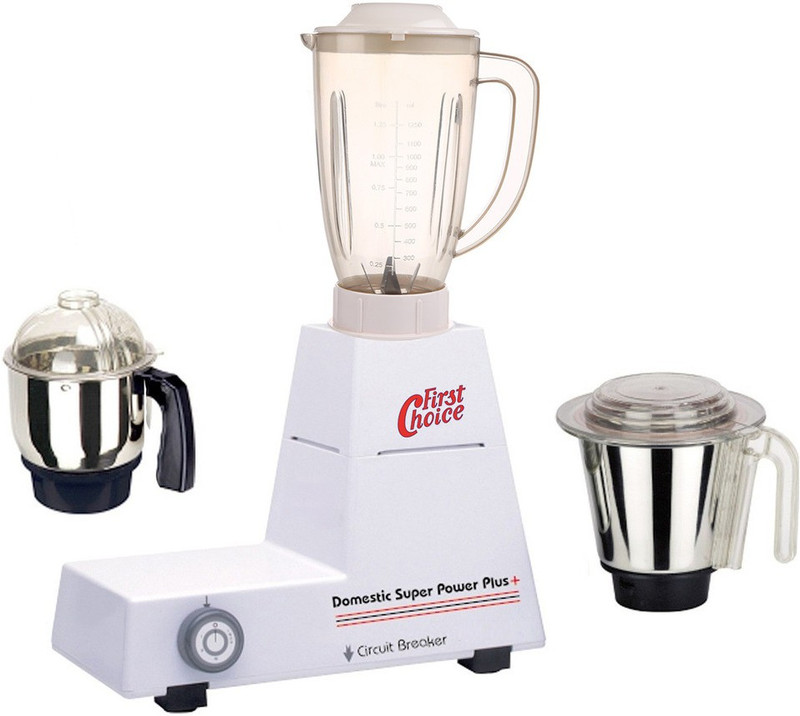 Firstchoice ABS Plastic 3 Jars 1000 watts FC ABS PlasticMGJ-MA17 1000W 1000 W Juicer Mixer Grinder(Multicolor, 3 Jars)
