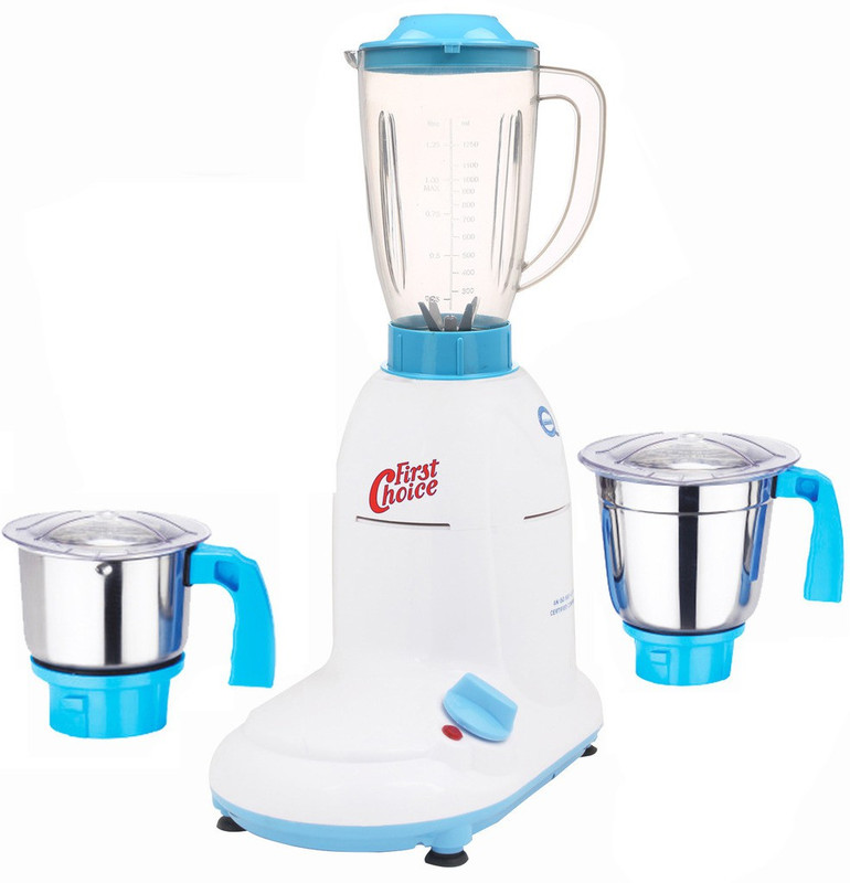 Firstchoice ABS Body MGJ-WFJ16-121 1000 W Mixer Grinder(Multicolor, 3 Jars)