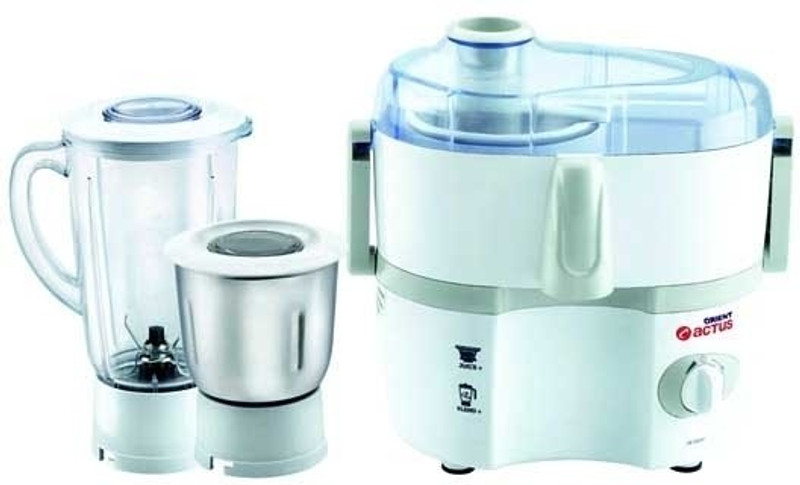 Orient JMG5003F 450 W Juicer Mixer Grinder(White, 2 Jars)