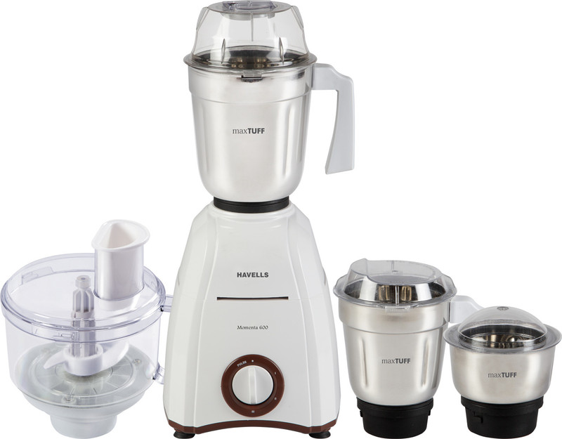 Havells Momenta 600 W Juicer Mixer Grinder(3 Jars)