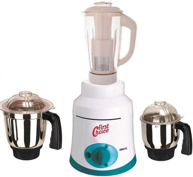 Firstchoice New_MGJ-124 Latest Jar attachments of chutney medium & juicer jarType-493 1000 W Juicer Mixer Grinder(Multicolor, 3 Jars)