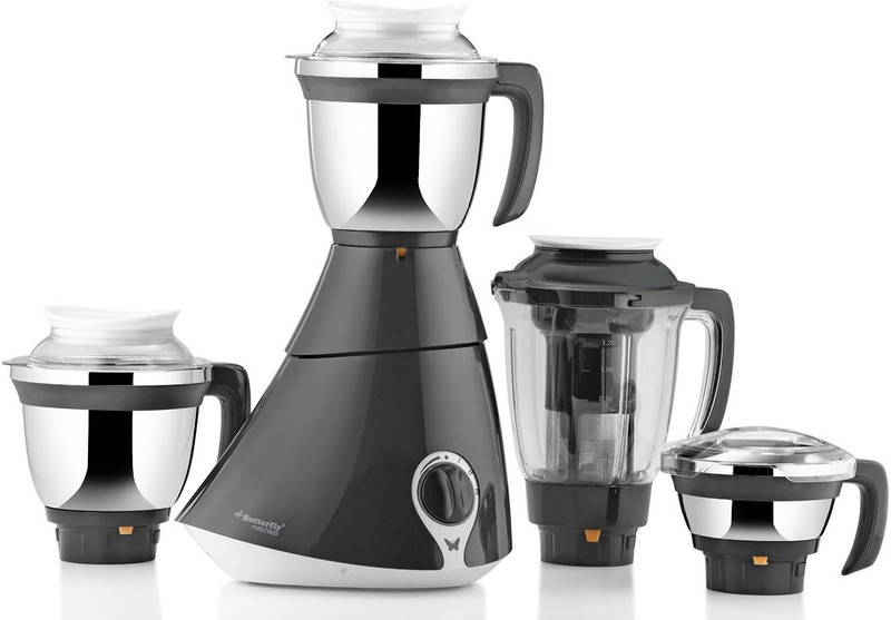 Butterfly Matchless 750 W Juicer Mixer Grinder(Grey, 4 Jars) RS.4995 (15.00% Off) - Flipkart