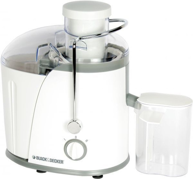 Black & Decker JE400 400 WATTS JUICE EXTRACTOR 400 W Juicer(White, 1 Jar)