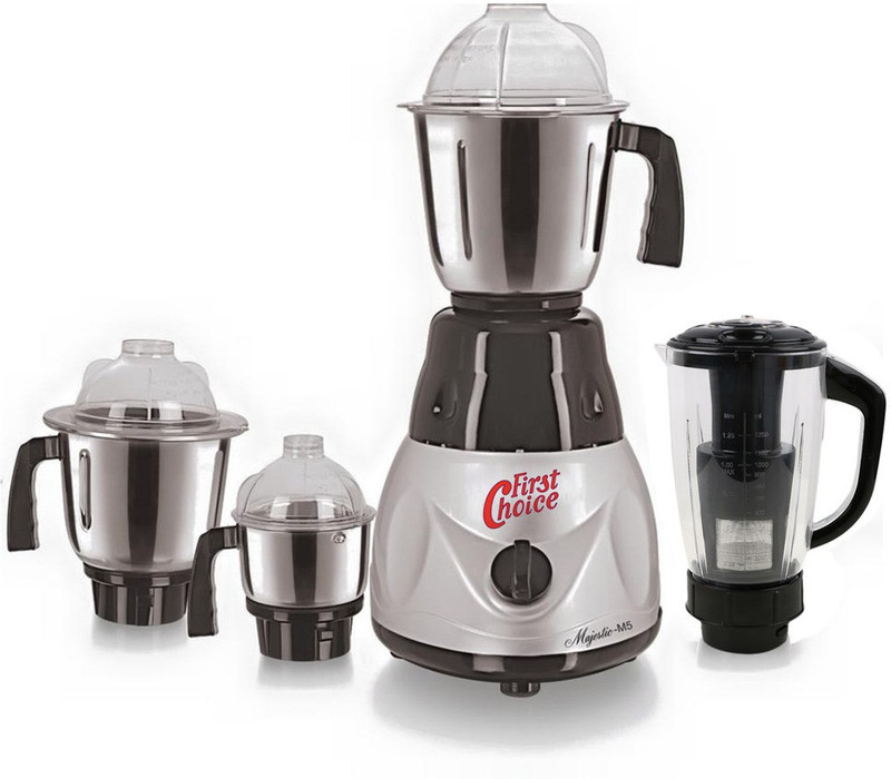 Firstchoice New_MG16-699 MG16-699 600 W Juicer Mixer Grinder(Black, 4 Jars)
