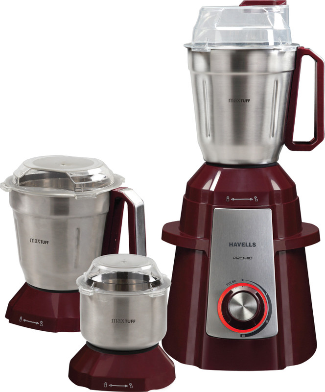 Havells Premio 750 W Mixer Grinder(3 Jars)
