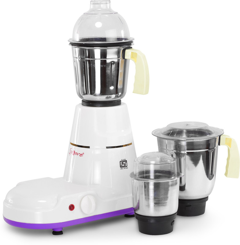 Sphere PLATINA 550 W Mixer Grinder(Ivory, White, Violet, 3 Jars) Sphere PLATINA 550 W Mixer Grinder(Ivory, White, Violet, 3 Jars)