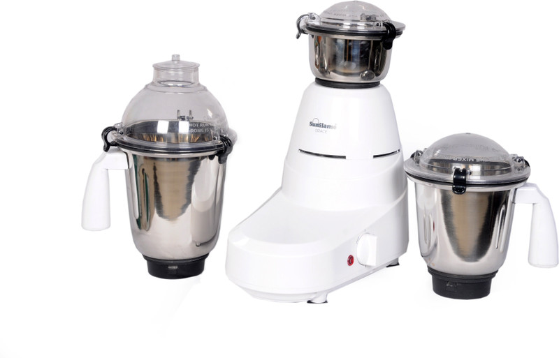 Sunflame mixer grinder GRACE 600 W Mixer Grinder(White, 3 Jars)