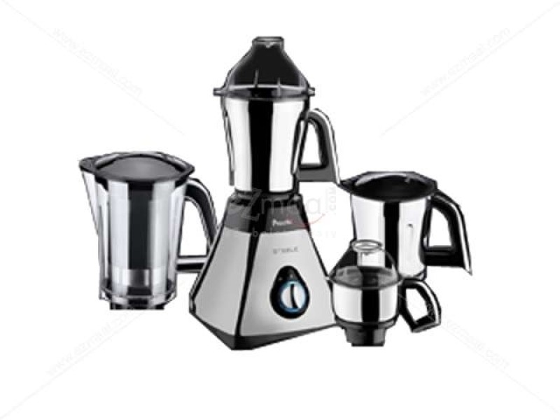 Preethi Steele - MG 172 600 W Mixer Grinder(4 Jars)