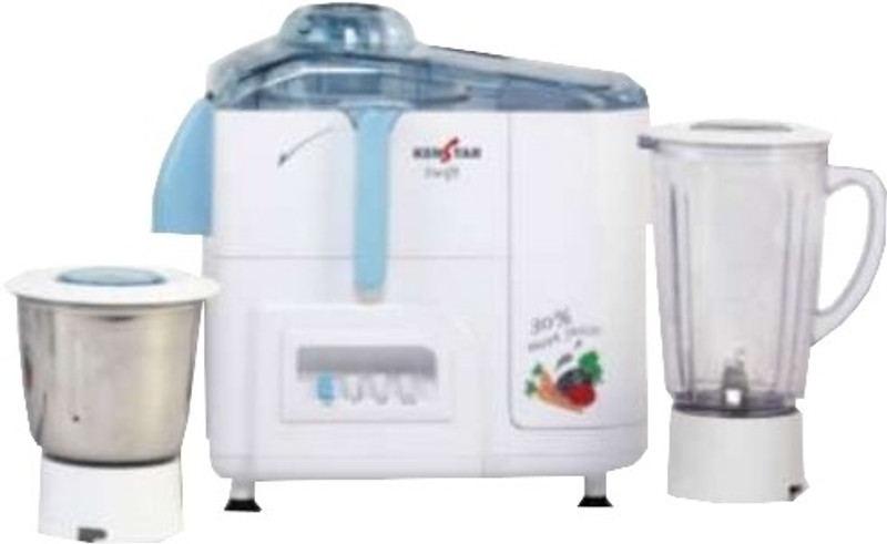 Kenstar Swift 500 W Juicer Mixer Grinder(2 Jars)