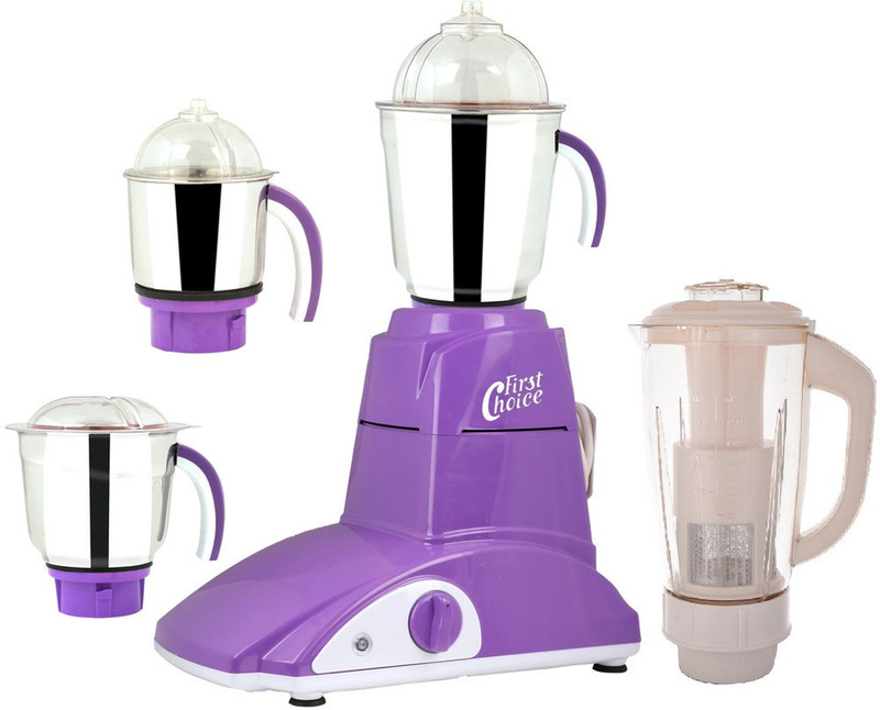 Firstchoice FC-MG16 97 750 W Mixer Grinder(Voilet, 4 Jars)