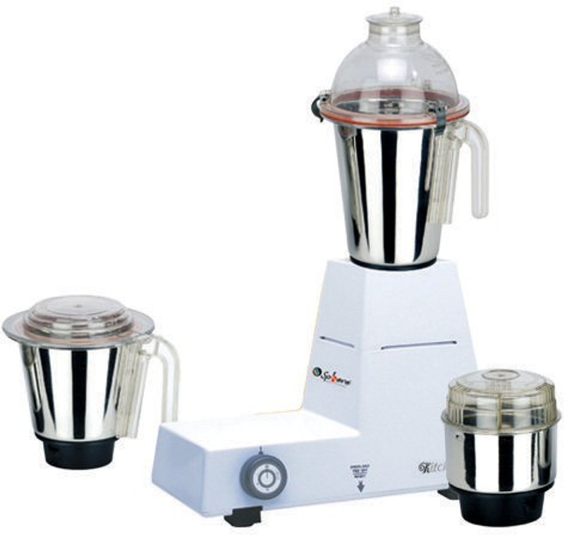 Sphere 750 700 W Mixer Grinder(White, 3 Jars) Sphere 750 700 W Mixer Grinder(White, 3 Jars)