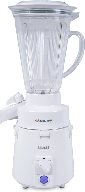 Sujata Megamix 810 W Juicer Mixer Grinder(White, 1 Jar)
