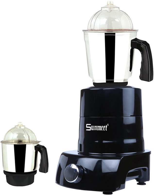 Sunmeet ABS Body MGJ 2017-64 600 W Mixer Grinder(Multicolor, 2 Jars)