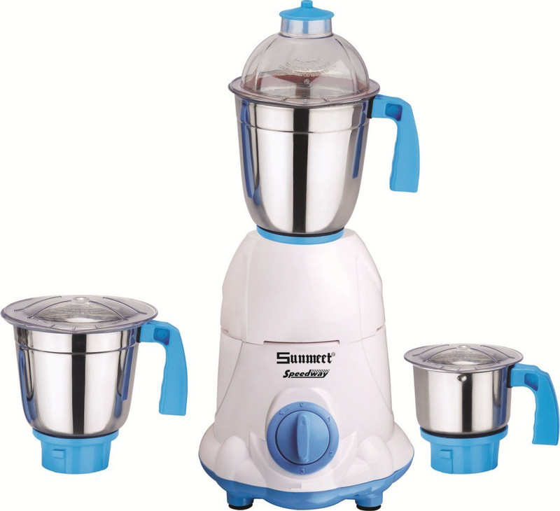 Sunmeet MG16 100 SM 1000 ArwaWhite 1000 W Mixer Grinder(White, 3 Jars)