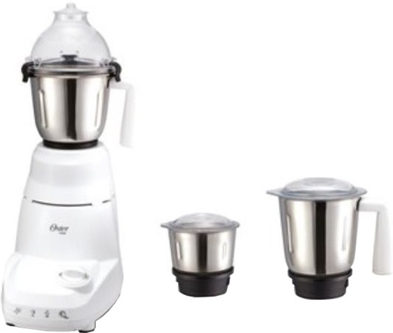 Oster MGSTSL6020-449 750 W Mixer Grinder(White and Black, 3 Jars)