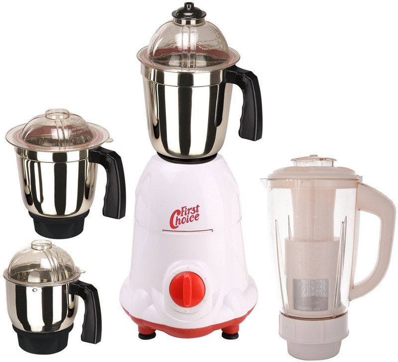 Firstchoice FC-MG16 57 750 W Mixer Grinder(White, 4 Jars)