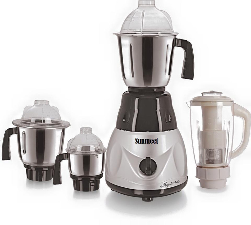 Sunmeet SM Metallic 4 jar New MG16 127 750 W Mixer Grinder(Metallic, 4 Jars)