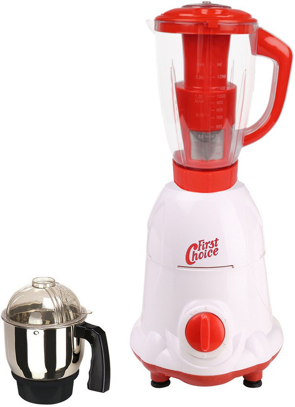 First Choice New_MGJ-6 Latest Jar attachments of chutney & juicer jarType-105 600 W Juicer Mixer Grinder(Multicolor, 2 Jars)