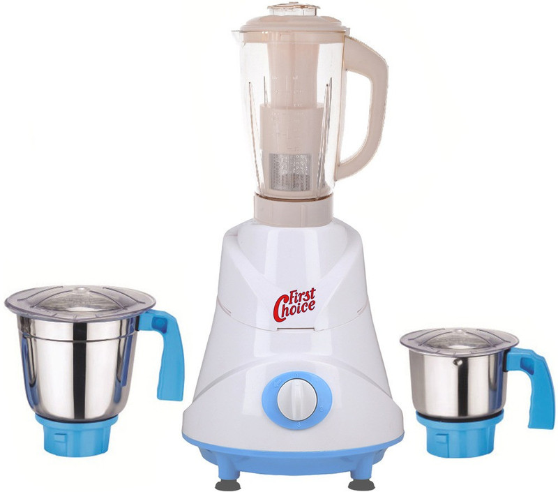 Firstchoice New_MGJ-24 Latest Jar attachments of chutney medium & juicer jarType-510 600 W Juicer Mixer Grinder(Multicolor, 3 Jars)