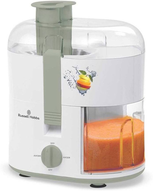 Russell Hobbs RJE400E 400 W Juicer(White, 1 Jar) Russell Hobbs RJE400E 400 W Juicer(White, 1 Jar)