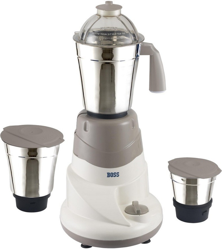 Boss Everyday 500 W Mixer Grinder(White, 3 Jars) Boss Everyday 500 W Mixer Grinder(White, 3 Jars)