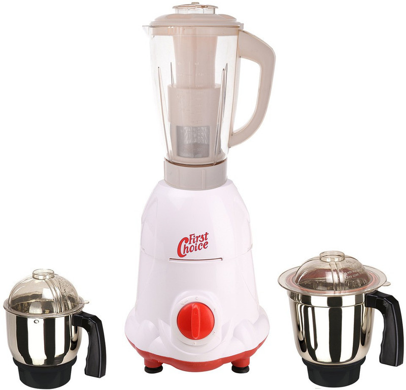 Firstchoice New_MGJ-104 Latest Jar attachments of chutney medium & juicer jarType-485 1000 W Juicer Mixer Grinder(Multicolor, 3 Jars)