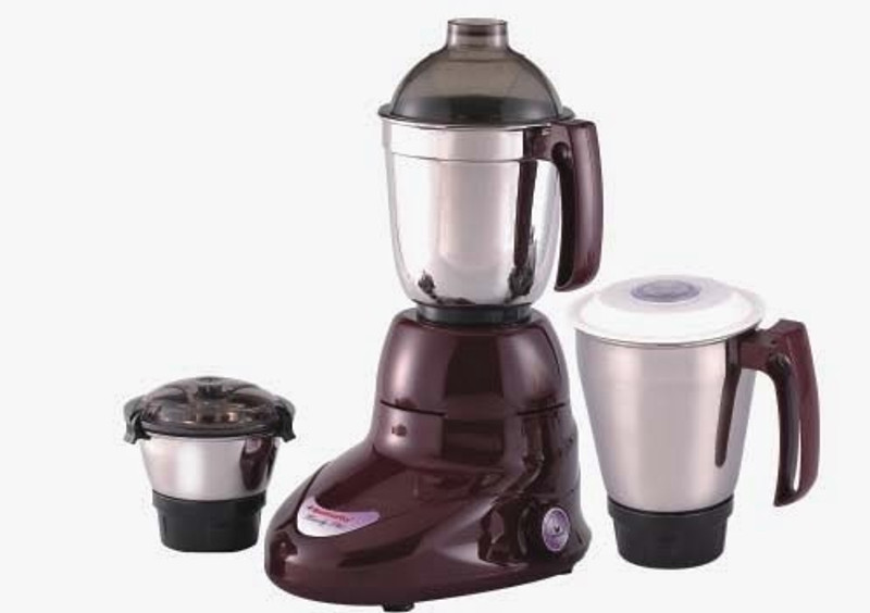 Butterfly Handy plus 550w 550 W Mixer Grinder(Brown, 3 Jars)